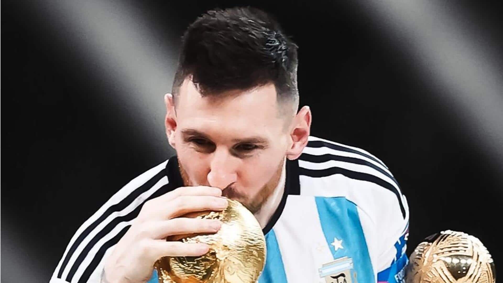 A look at Lionel Messi's achievements with Argentina