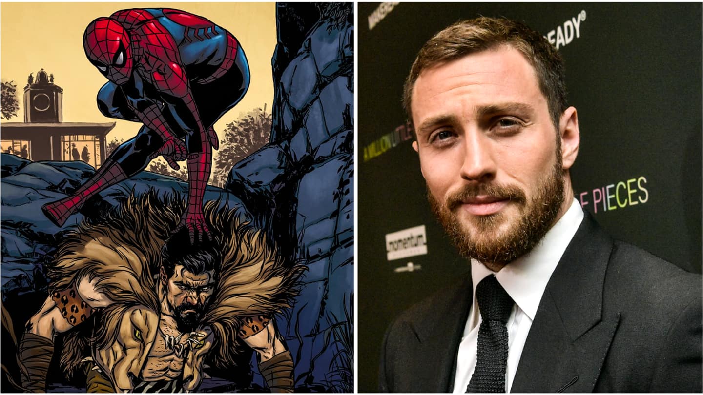 Aaron Taylor-Johnson, MCU's Quicksilver, now Spider-Man nemesis 'Kraven the Hunter'?