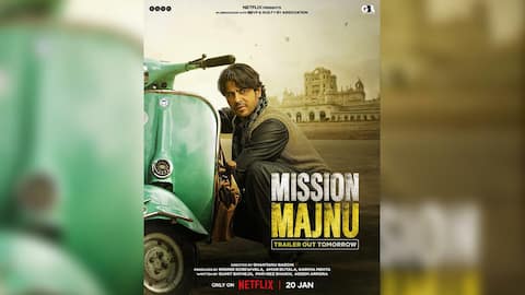 'Mission Majnu' trailer: Sidharth Malhotra is spy on a mission