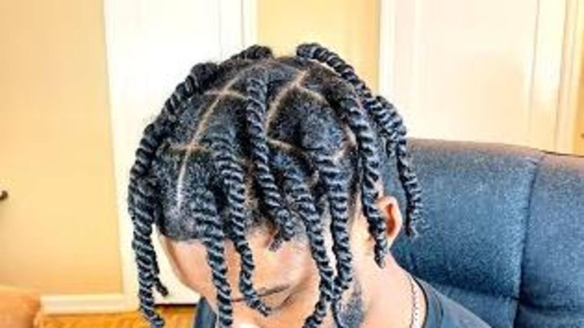 Refreshing band twist outs for bouncy coily texture