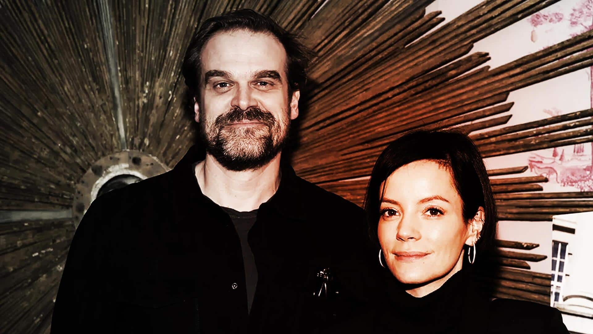 'Stranger Things' star David Harbour splits from wife Lily Allen  