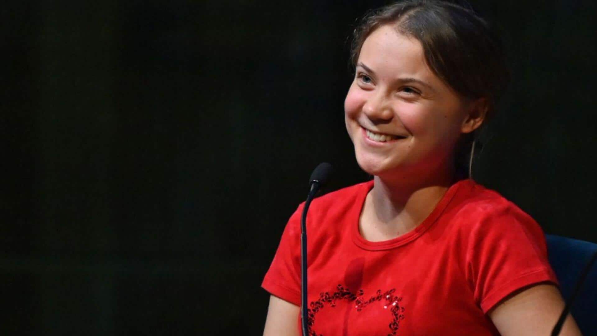 Greta Thunberg's environmental push reaches Hollywood sets Greta Thunberg's environmental push reaches Hollywood sets