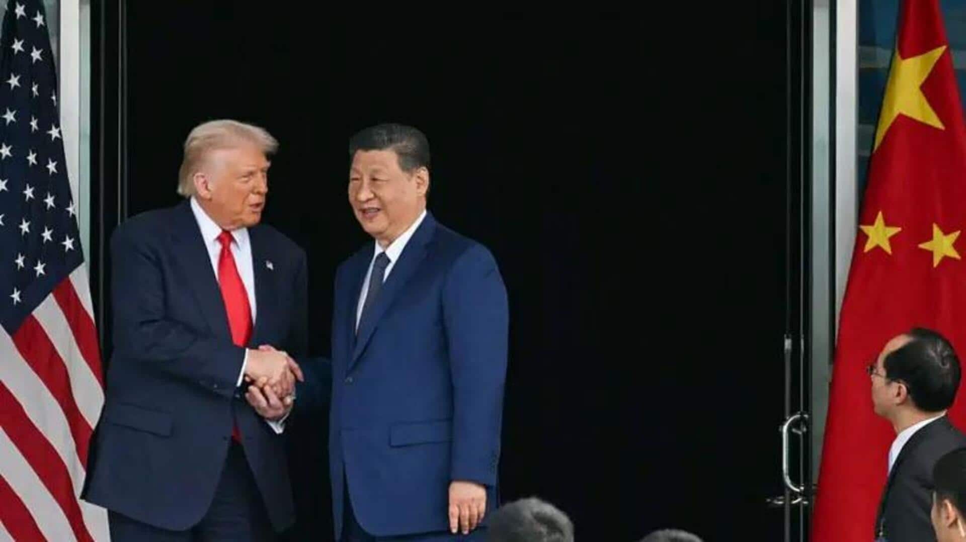 China tariffs lowered, rare earths deal signed after Trump-Xi meeting   China tariffs lowered, rare earths deal signed after Trump-Xi meeting