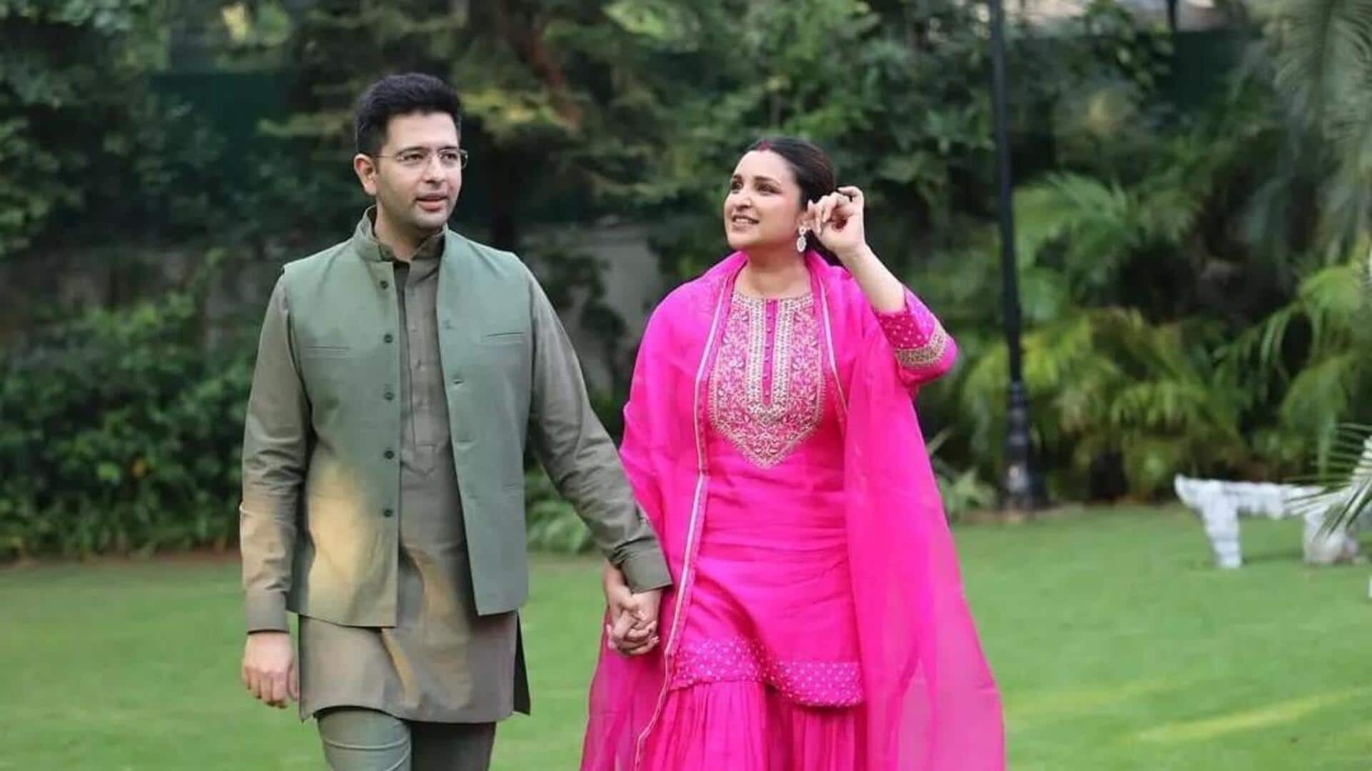 Parineeti Chopra-Raghav Chadha name their son Neer; share 1st pictures