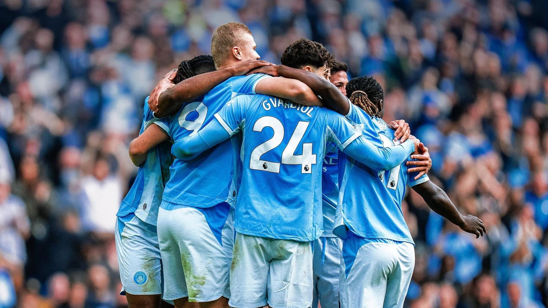 Manchester City's Enzo Maresca is 'calm' amid the 'noise'