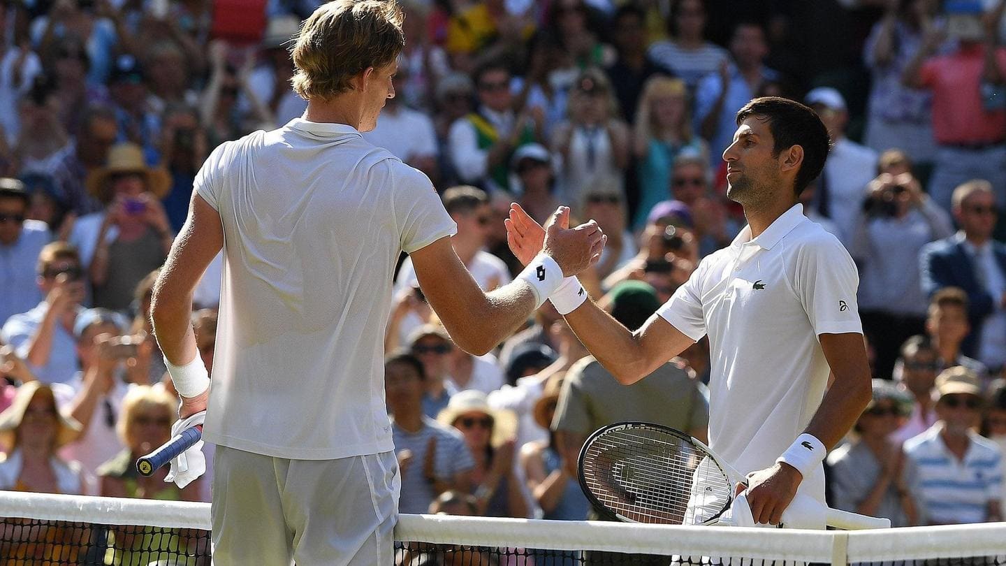 2021 Wimbledon: Djokovic eases past Anderson, proceeds to third round