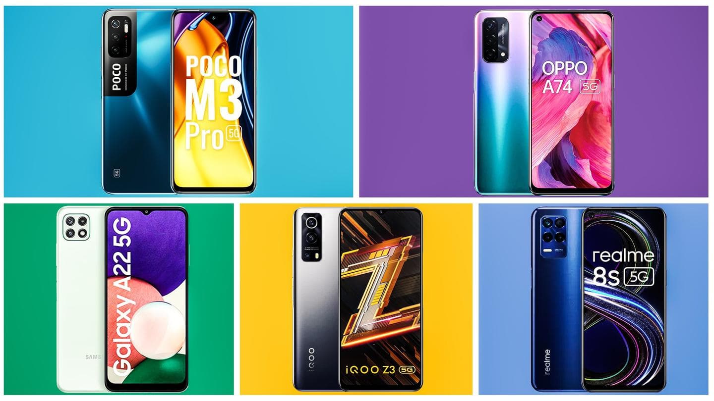 Best 5G smartphones to buy in India under Rs. 20,000