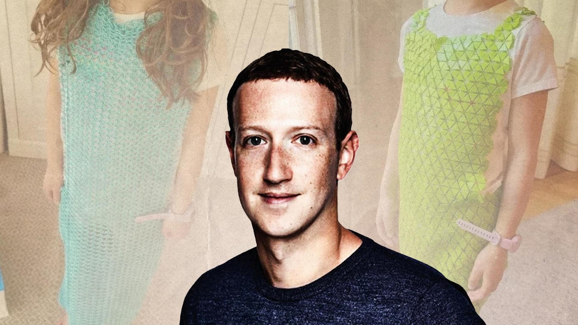 #DadGoals: Mark Zuckerberg learns sewing, makes 3D-printed dresses for daughters