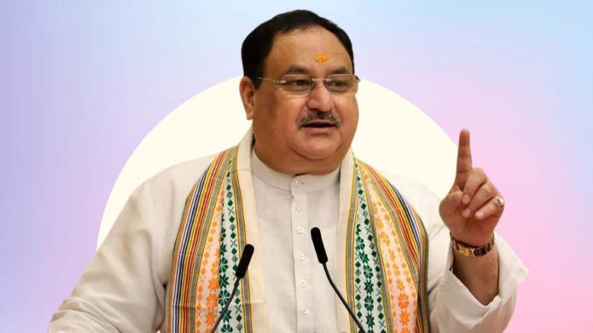 BJP will win all 5 states: Nadda after poll-date announcement 