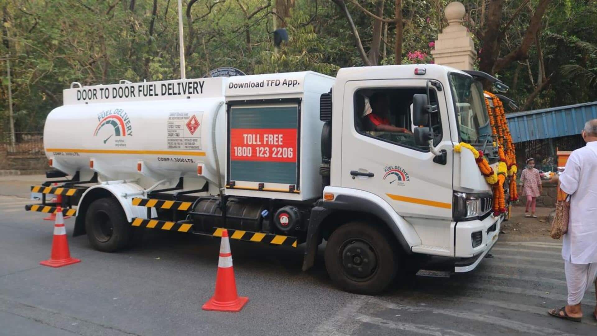 Door-to-door fuel delivery now available in India: How to use
