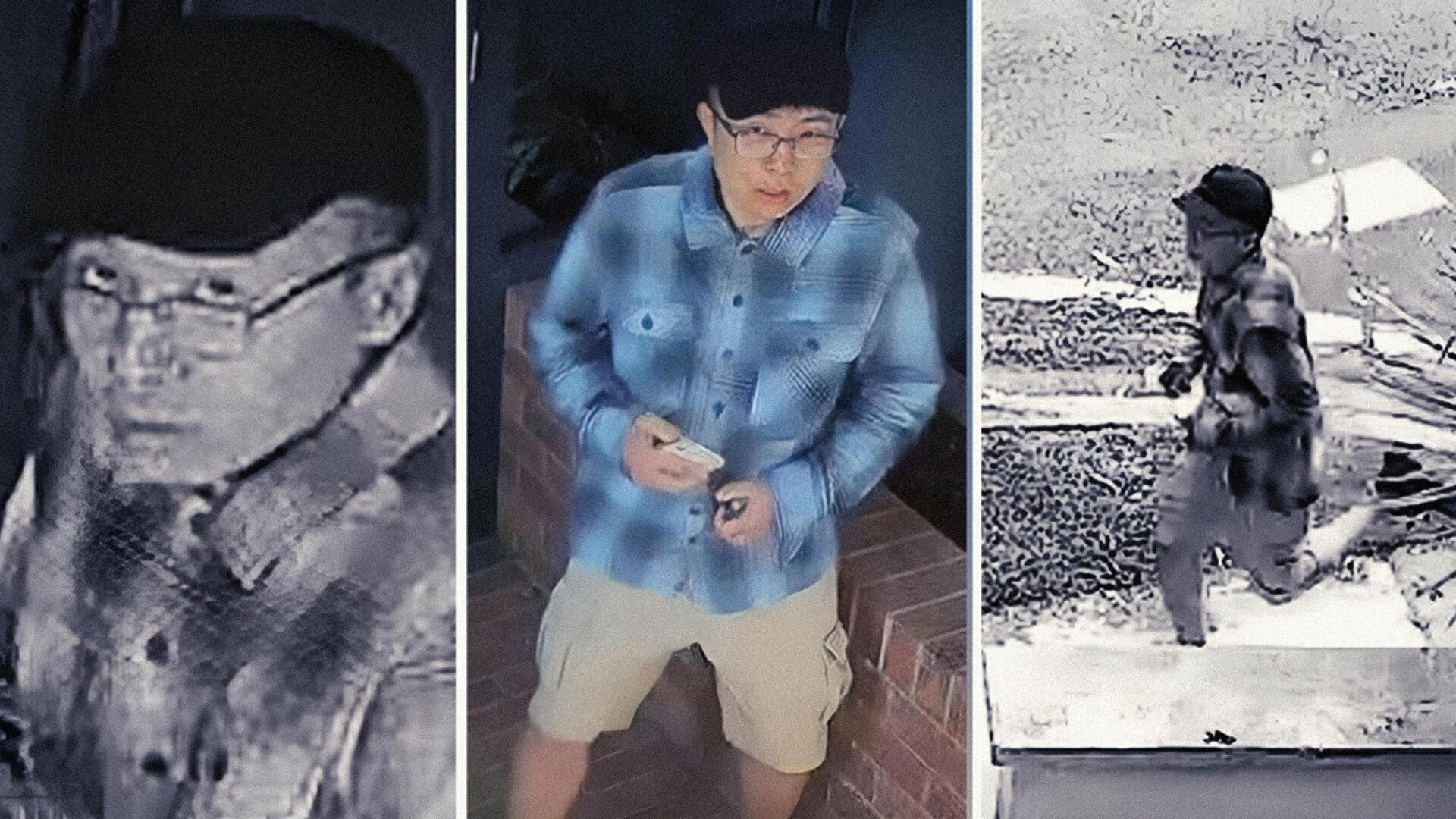 Global hunt for man who threw hot coffee on baby 