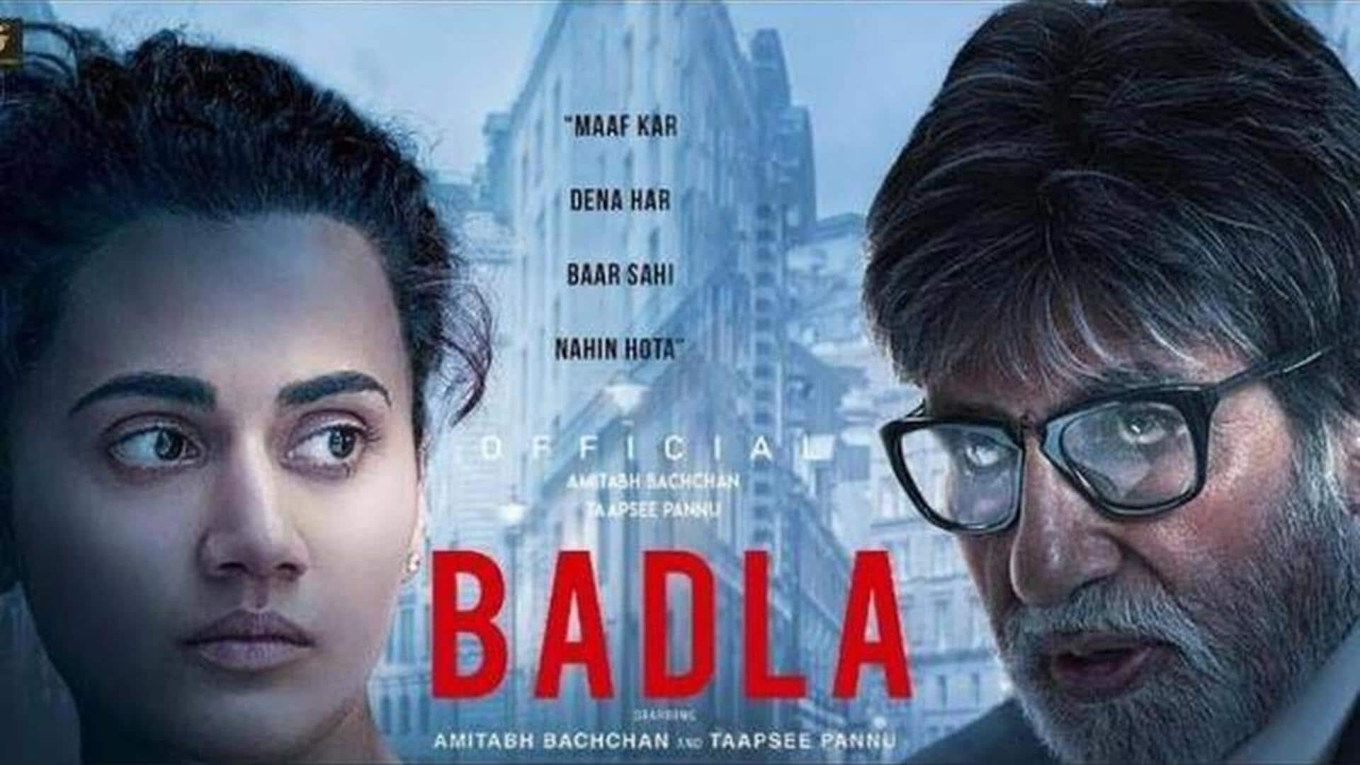 'Badla': Taapsee 'nearly fainted' when Amitabh Bachchan rehearsed 17 times!