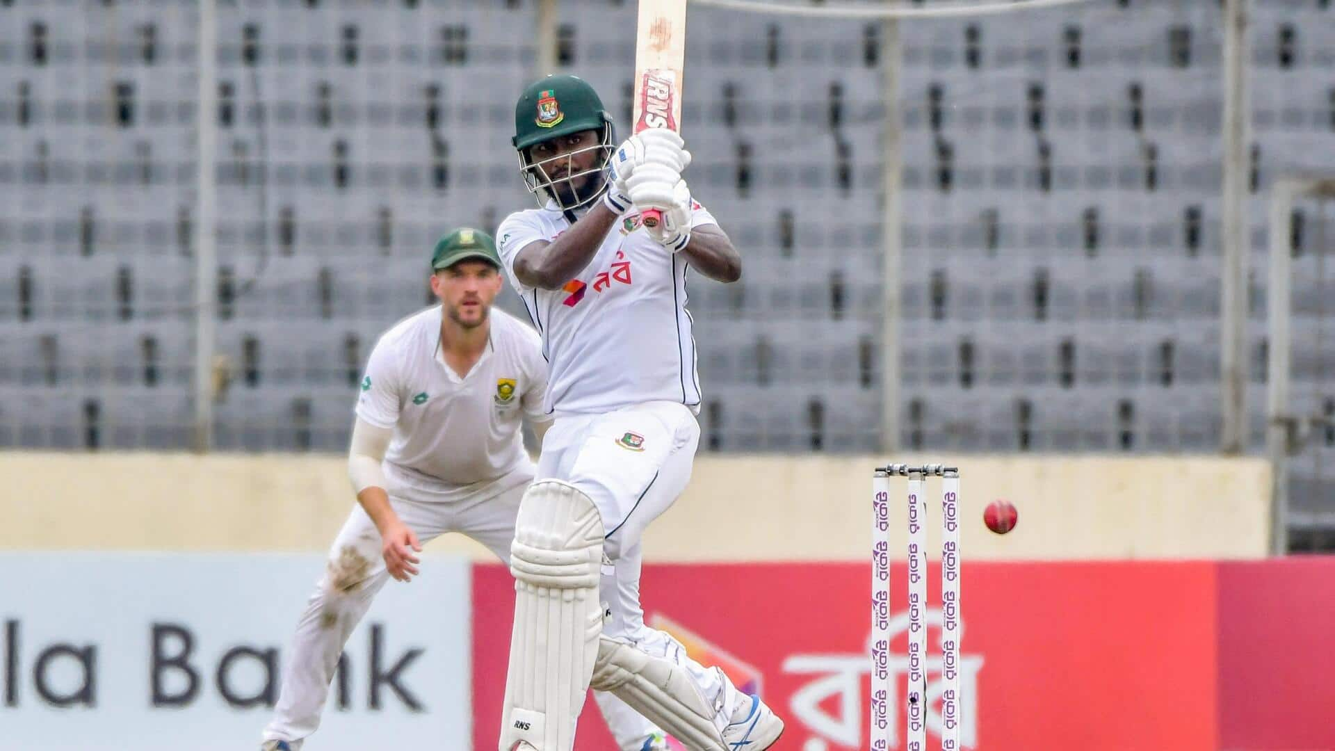 1st Test: Debutant Jaker Ali revives Bangladesh with half-century 