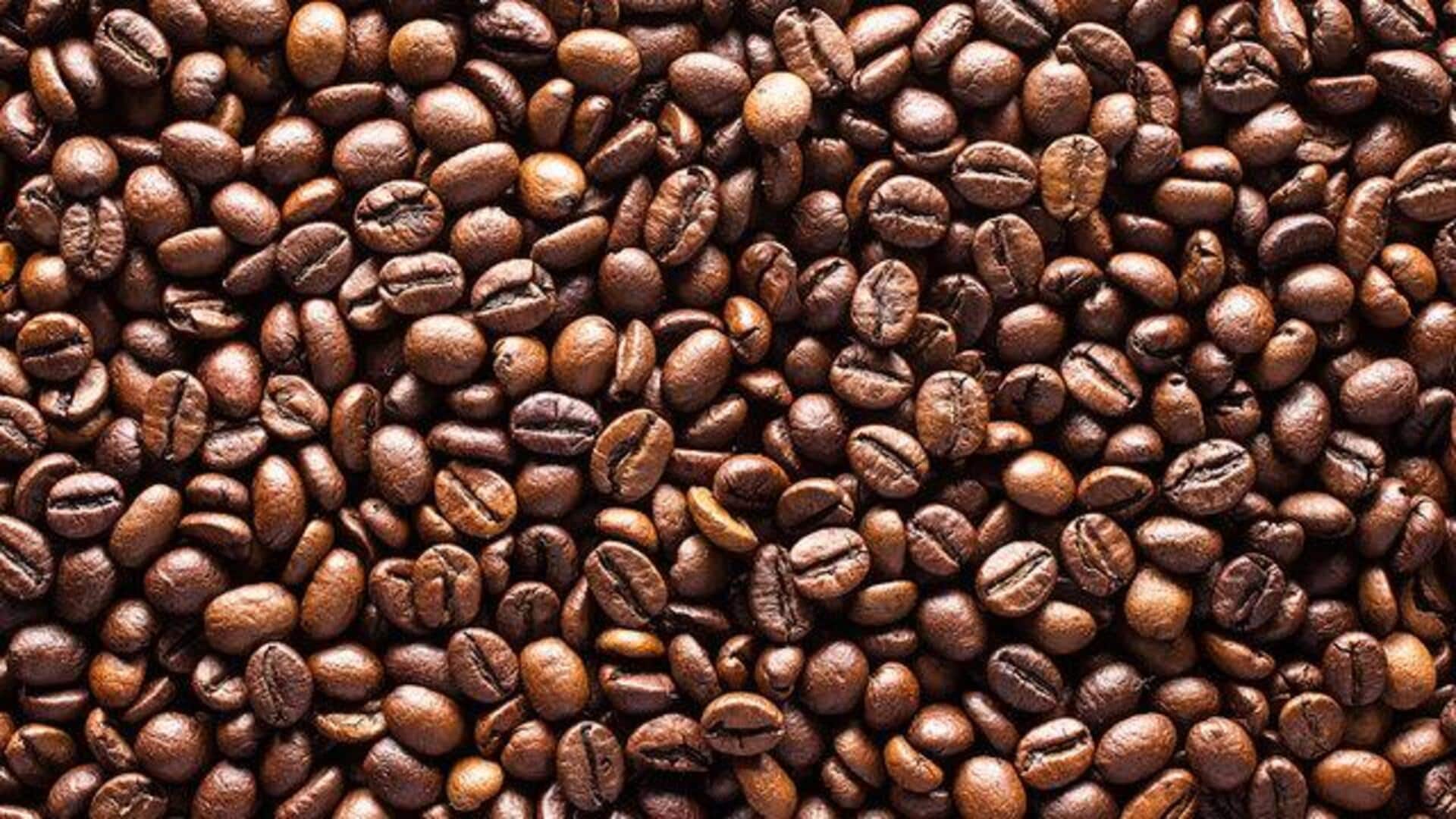 How to create unique crafts using coffee beans