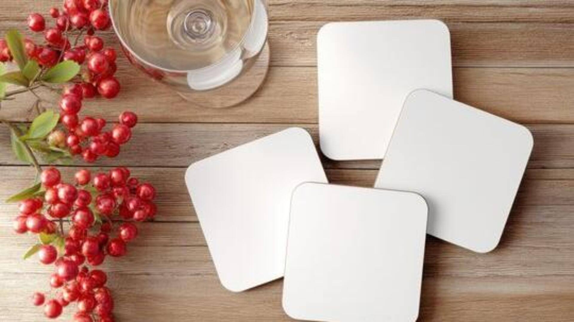 How to make Ethiopian cross coasters at home