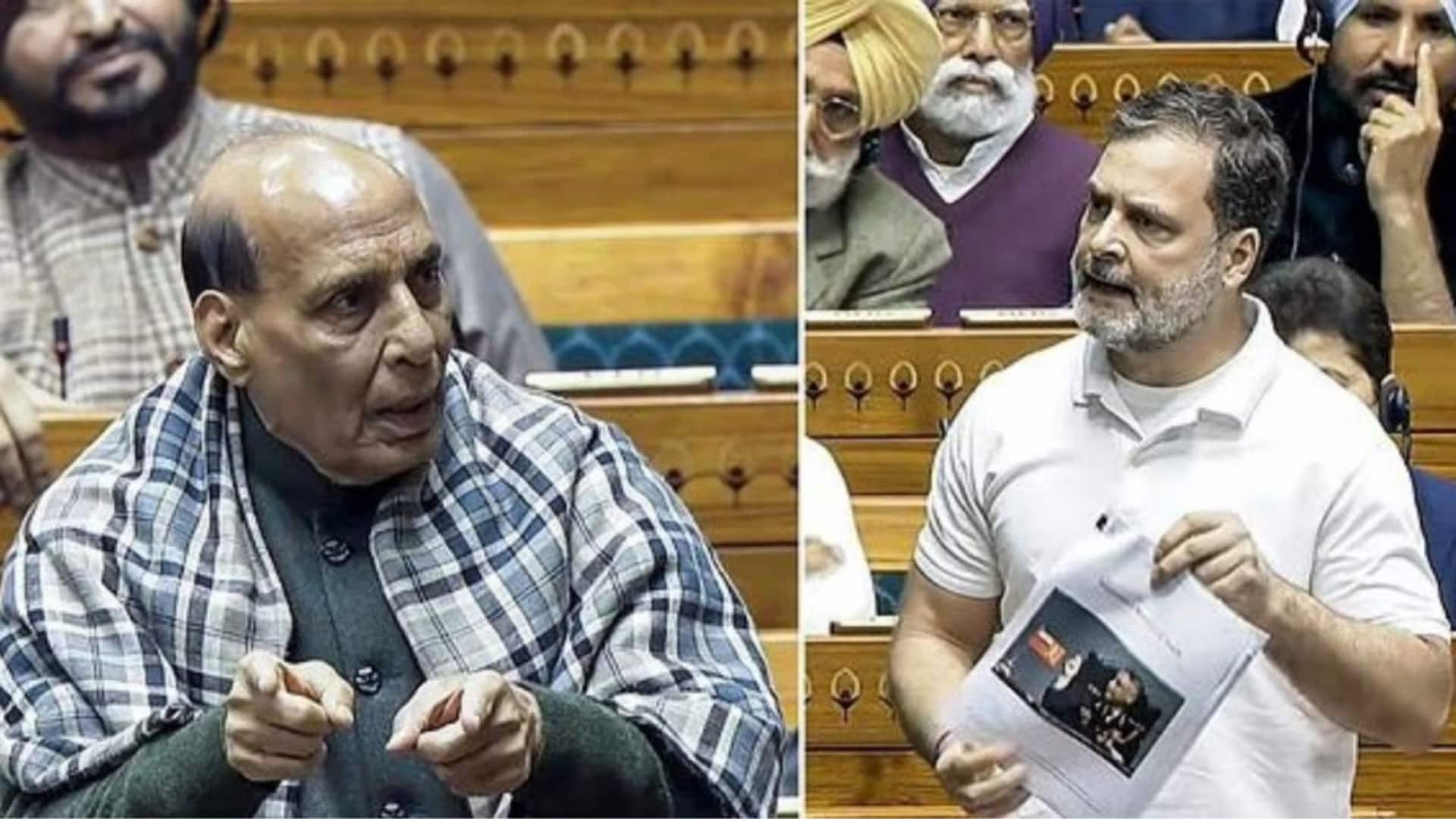 Rahul Gandhi, Rajnath Singh clash over ex-Army chief's unpublished memoir