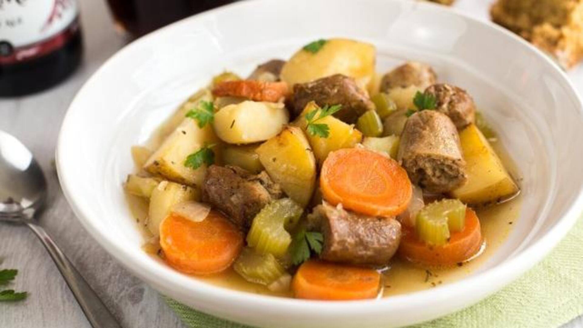 It's recipe time! Cook this hearty Irish vegetarian stew