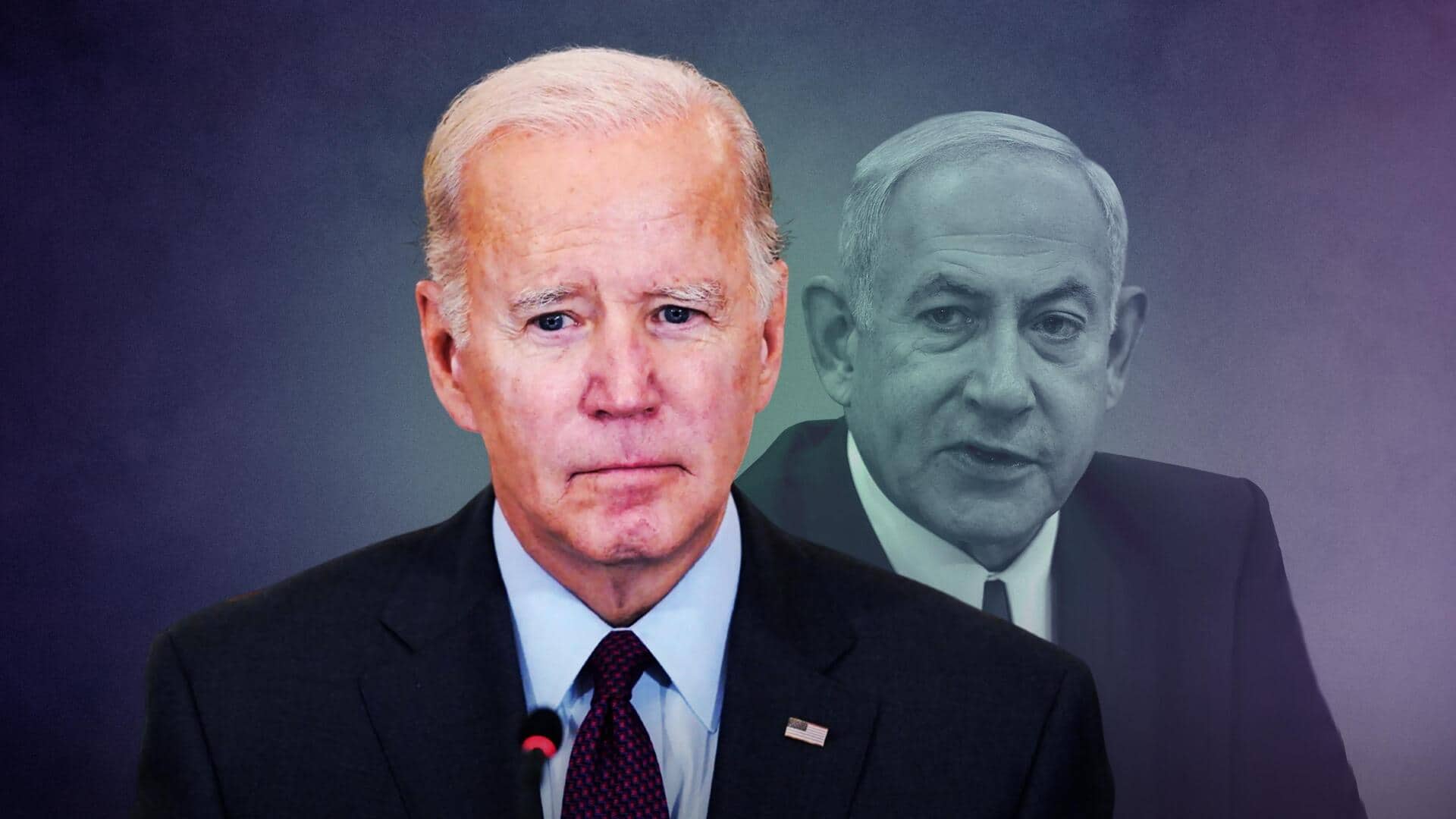 Netanyahu making a 'mistake' on Gaza, says Biden