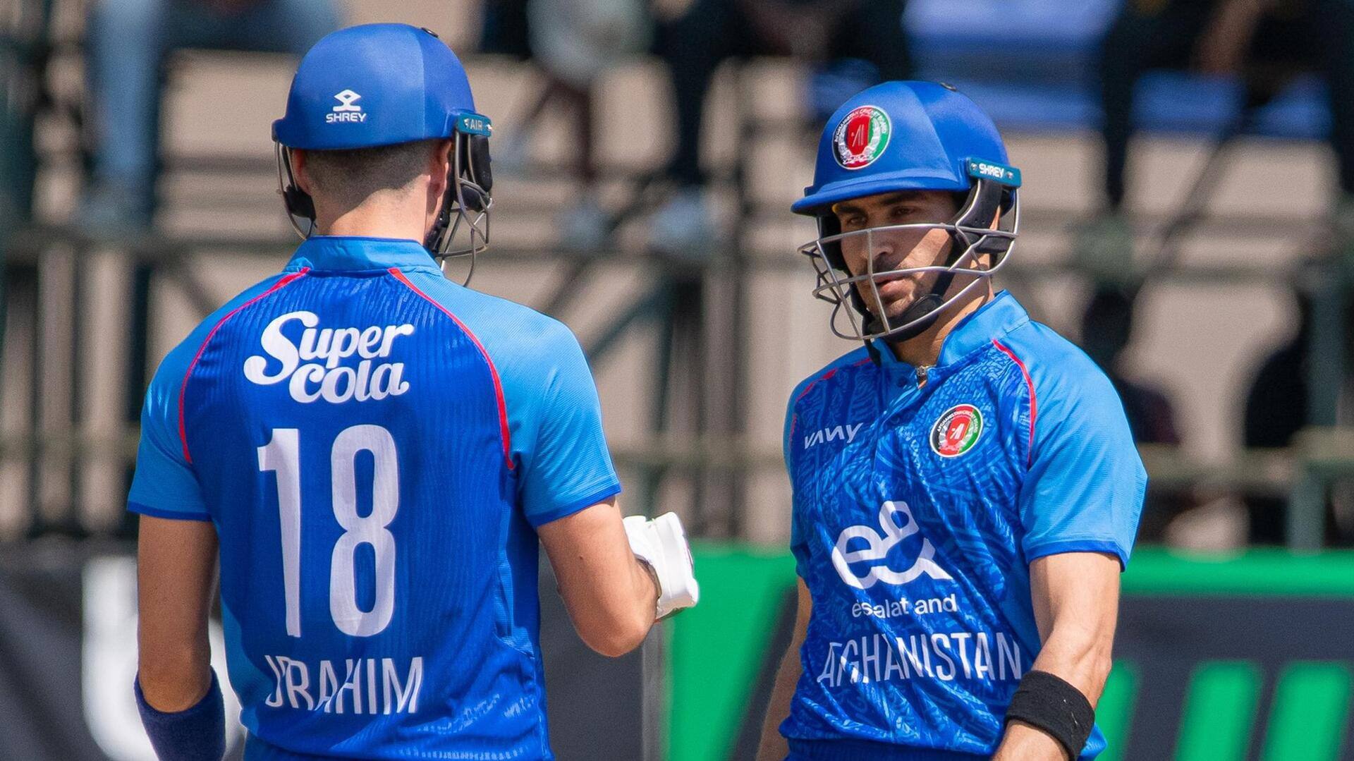 All-round Afghanistan tame hosts Zimbabwe in 1st T20I: Key stats All-round Afghanistan tame hosts Zimbabwe in 1st T20I: Key stats