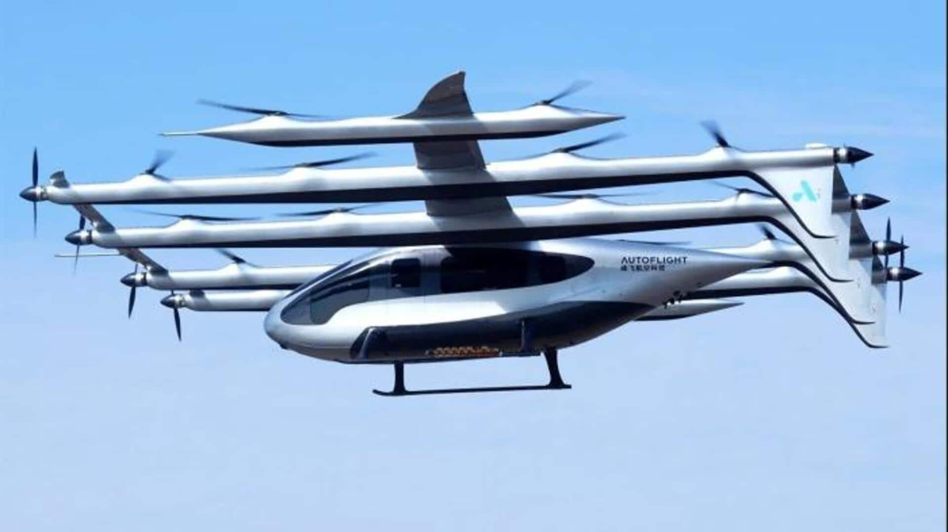 The world's largest flying taxi can carry 10 passengers