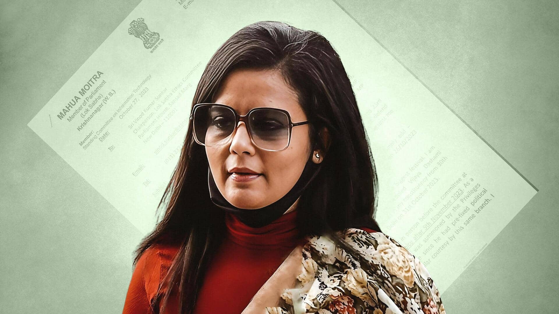 Cash-for-query row: Mahua Moitra to appear before Ethics Committee on Oct  31