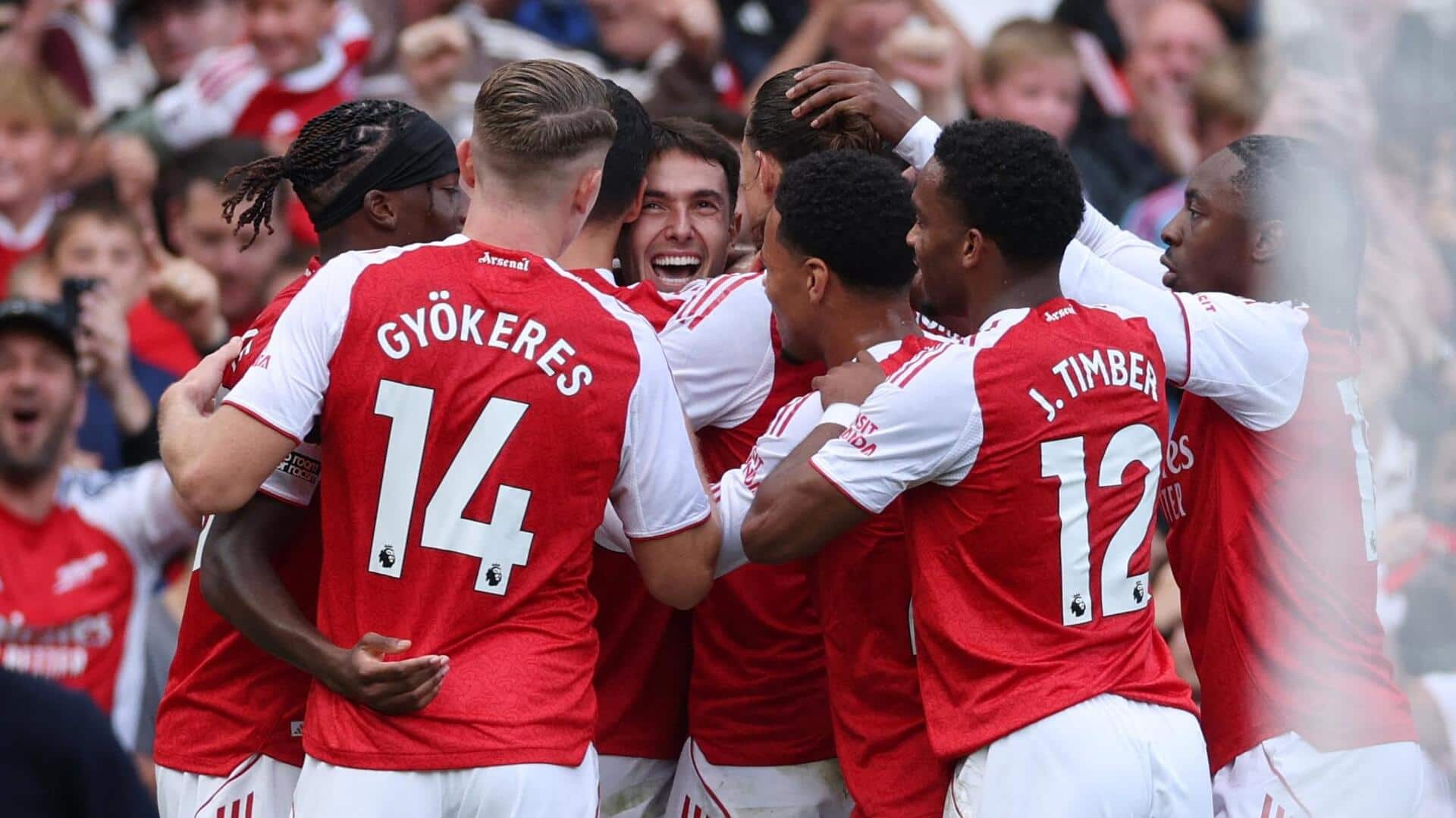 Martin Zubimendi shines as Arsenal blank Nottingham Forest 3-0: Stats
