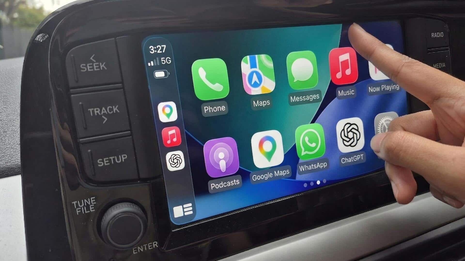Apple brings ChatGPT to CarPlay