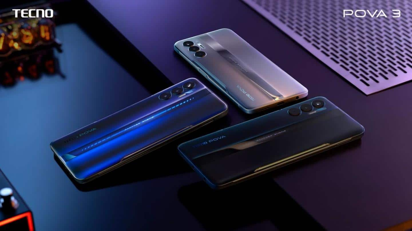 TECNO POVA 3, with MediaTek Helio G88 chipset, goes official