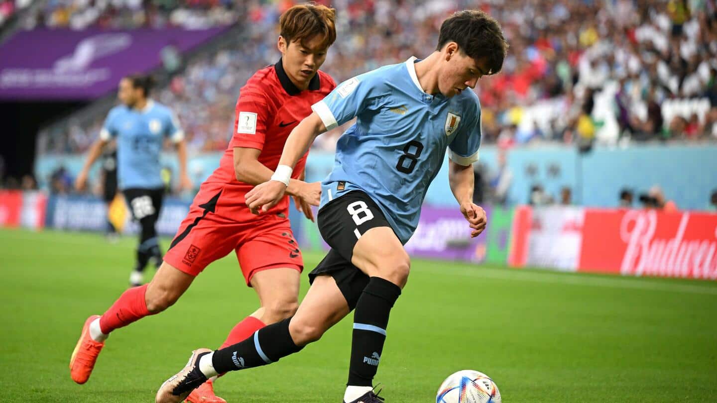 FIFA World Cup 2022, Uruguay 0-0 South Korea: Key stats