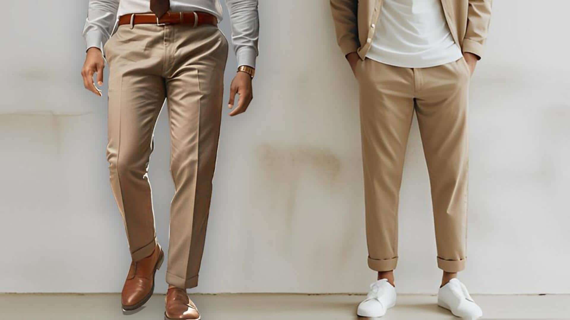 Here's how you can ace smart casual with chinos