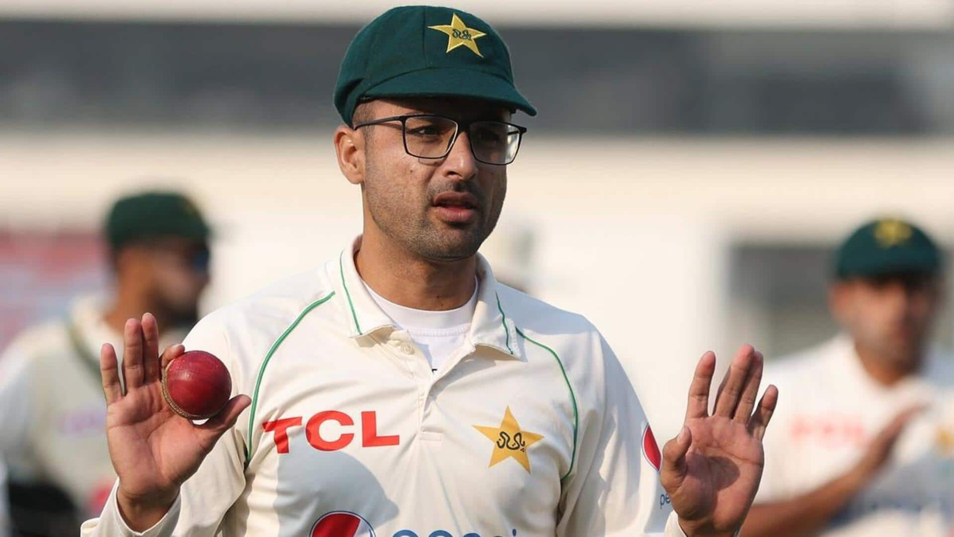 Multan Test: Pakistan's Abrar Ahmed hospitalized with fever