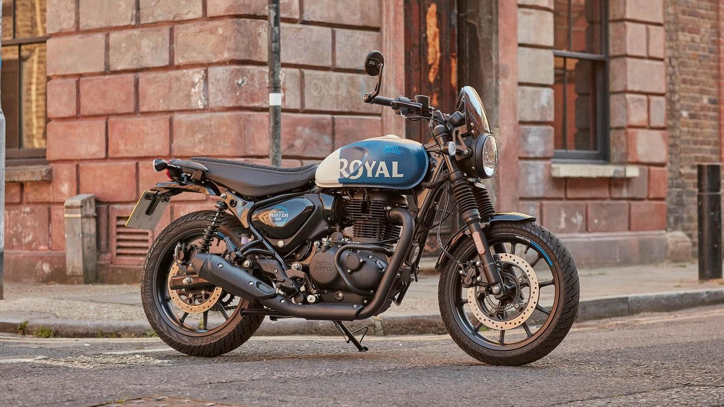 Royal Enfield Hunter 350 variants explained and official accessories detailed