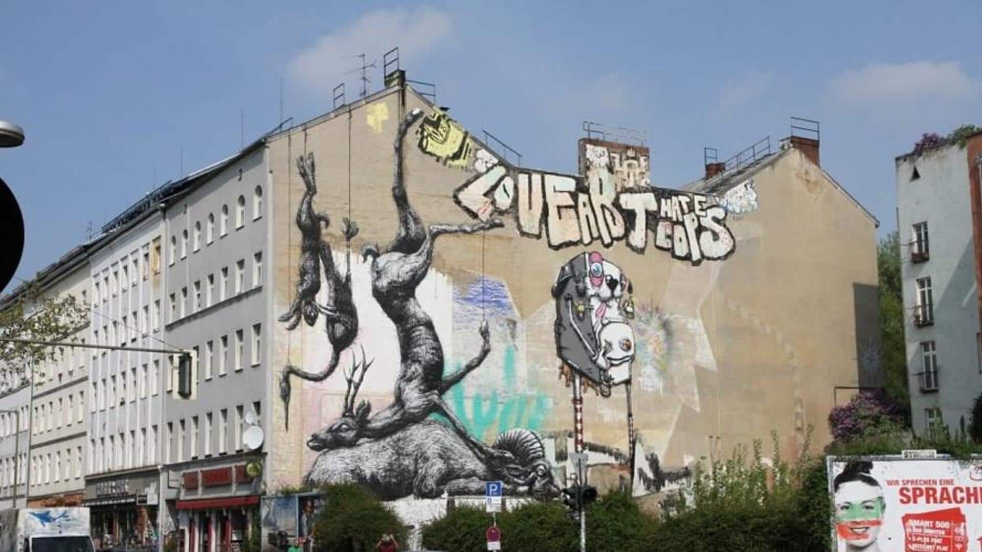 Explore urban art in Berlin, Germany with these recommendations