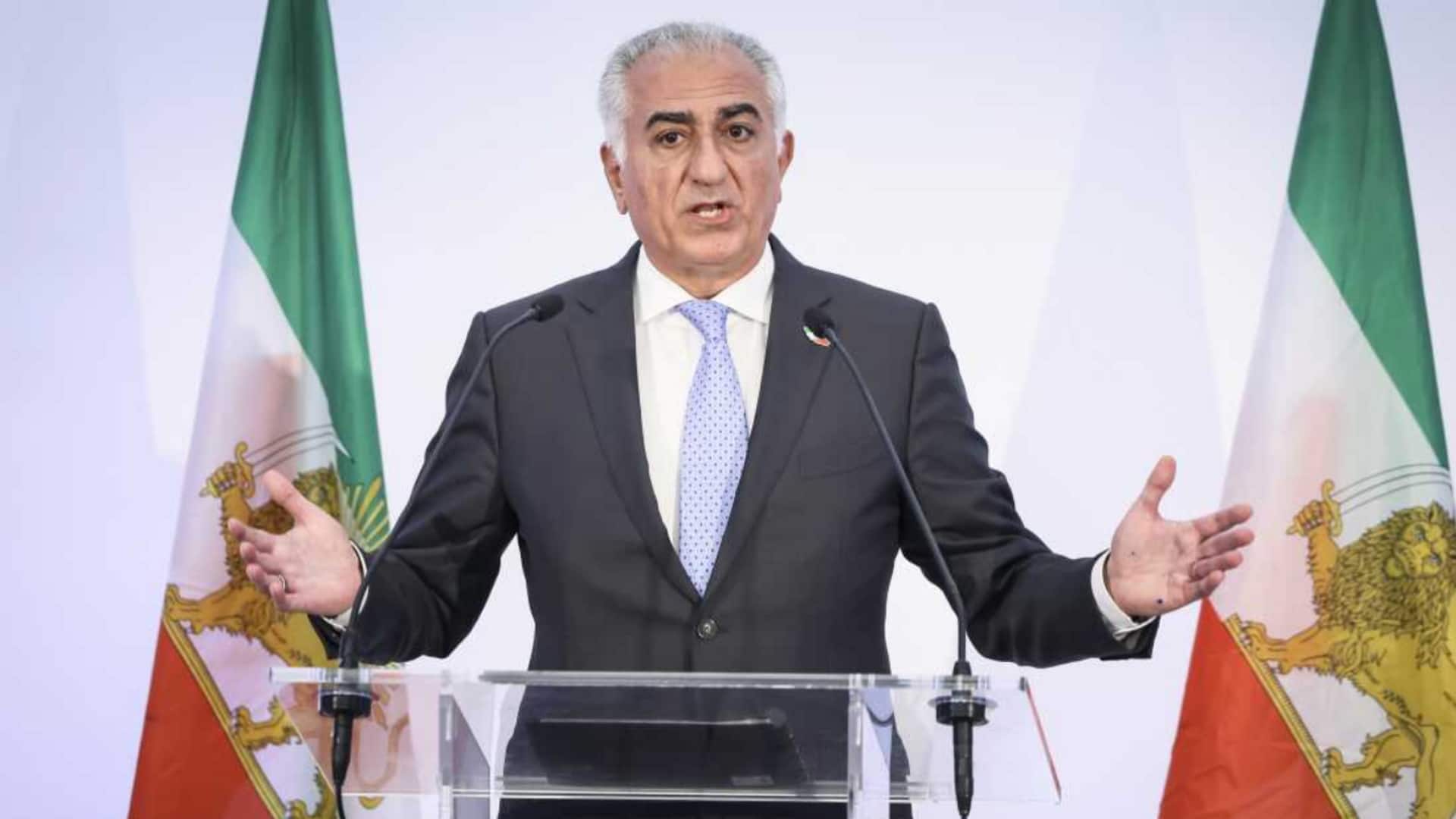 Exiled prince Reza Pahlavi declares readiness to lead post-Khamenei Iran
