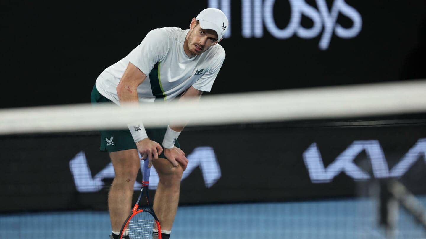 Australian Open 2023, Andy Murray loses in 3rd round: Stats