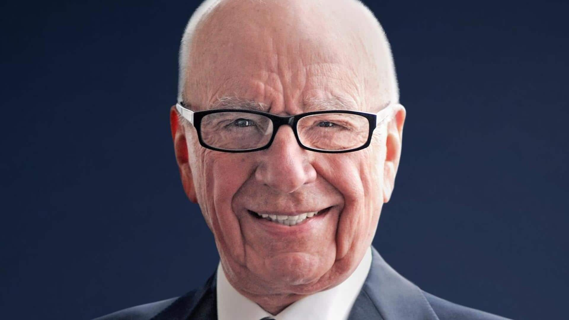 Rupert Murdoch steps down as chairman of Fox, News Corp