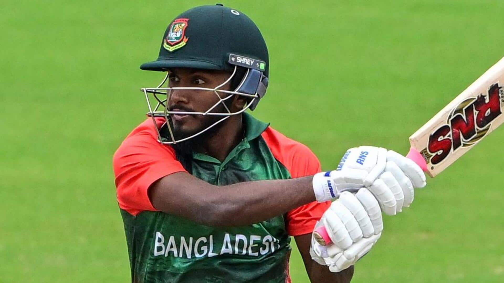 Bangladesh's Jaker Ali torments SL bowlers with maiden T20I fifty