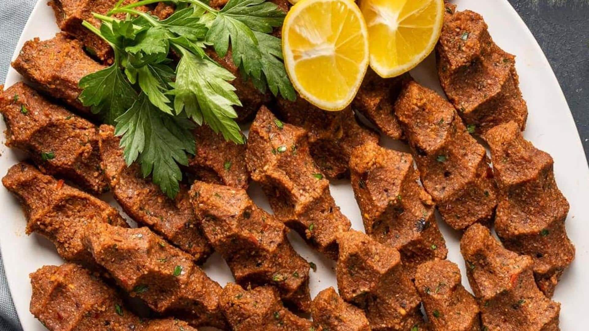 Cook Turkish vegan cig kofte at home with this recipe