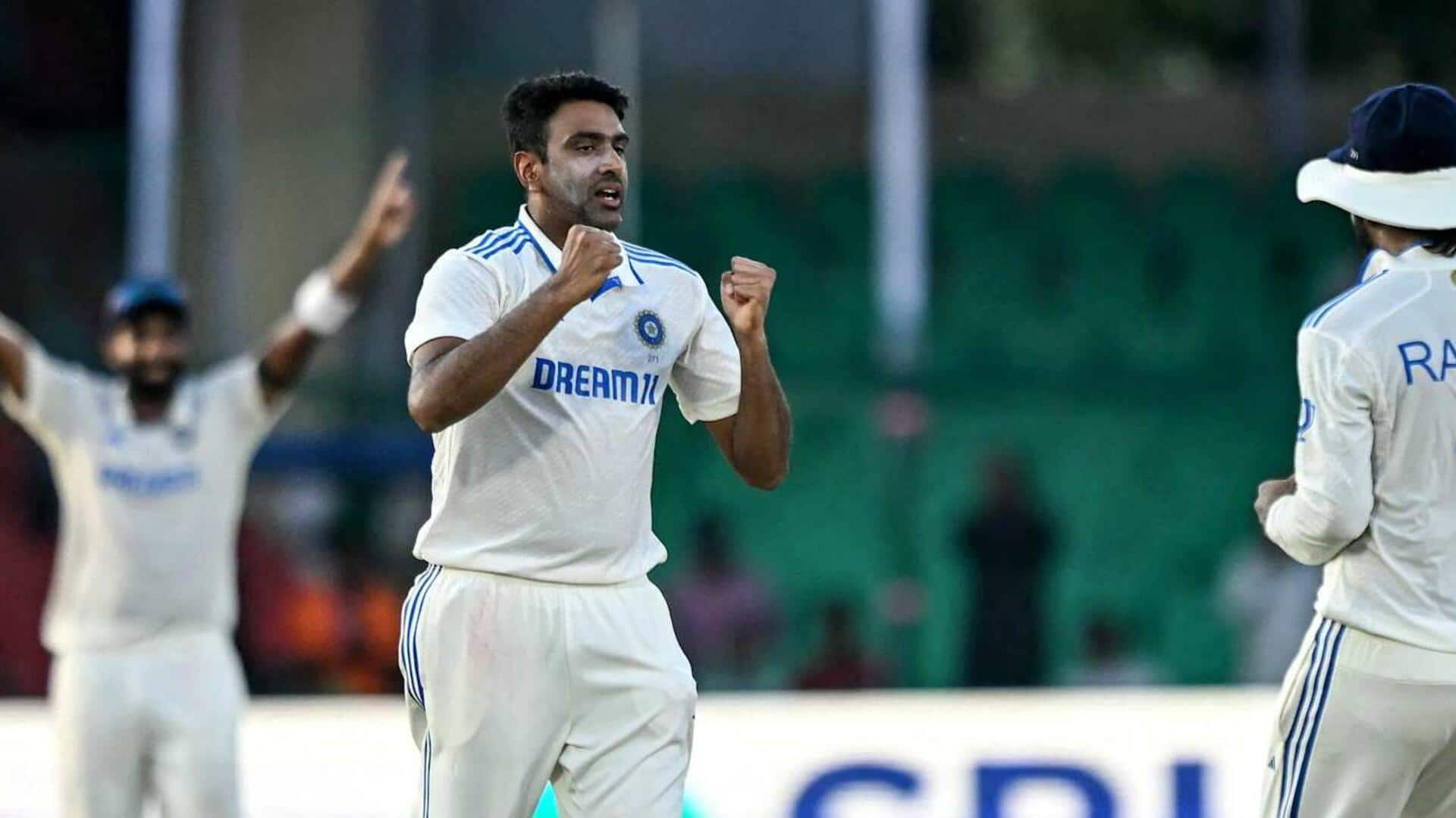 Presenting Ravichandran Ashwin's incredible records in international cricket