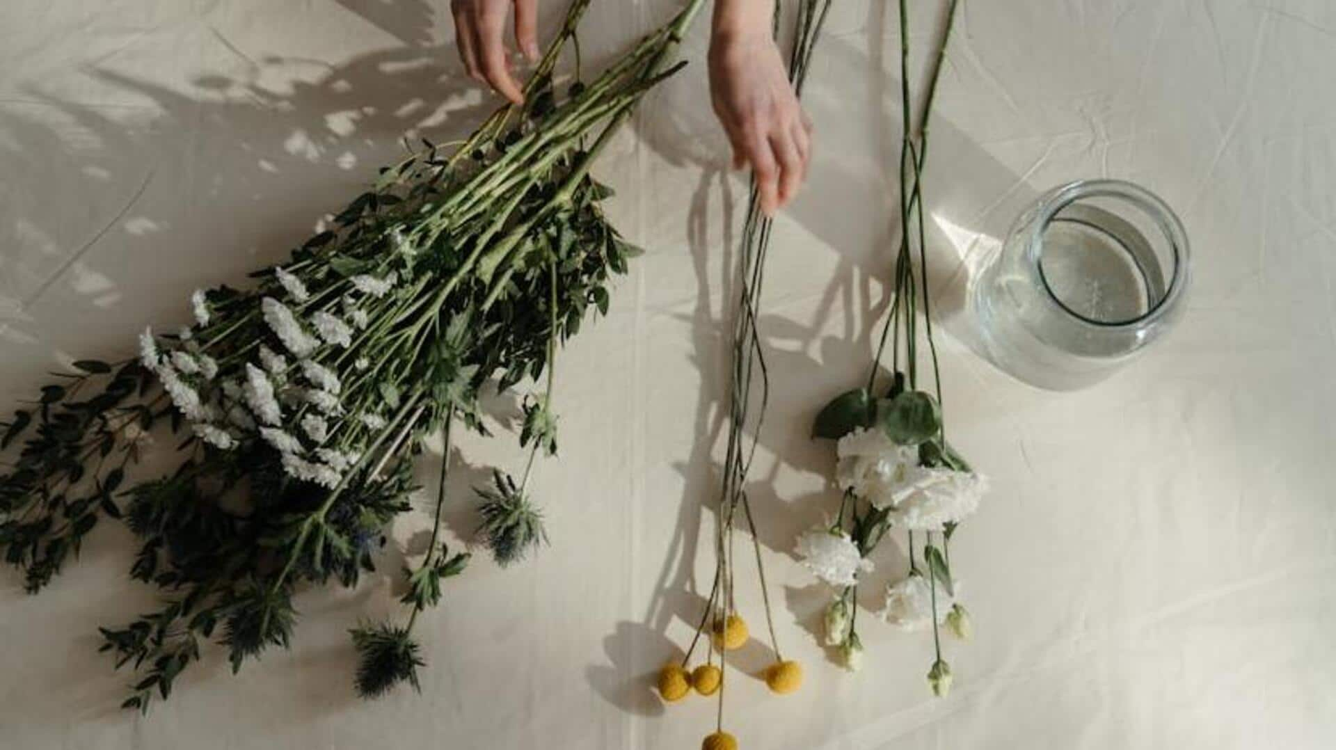 How to make flower arranging a meditative experience