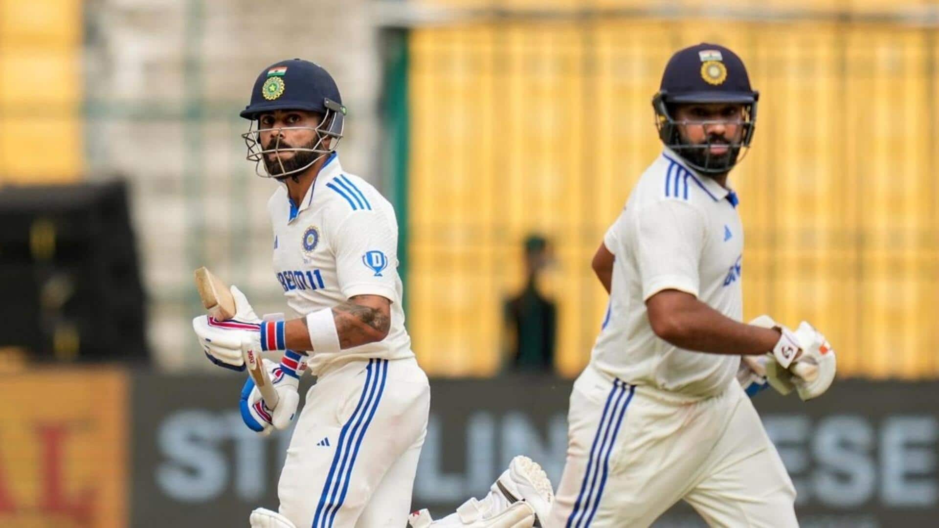 Rohit Sharma averaged 48-plus in Tests under Kohli's captaincy: Stats  