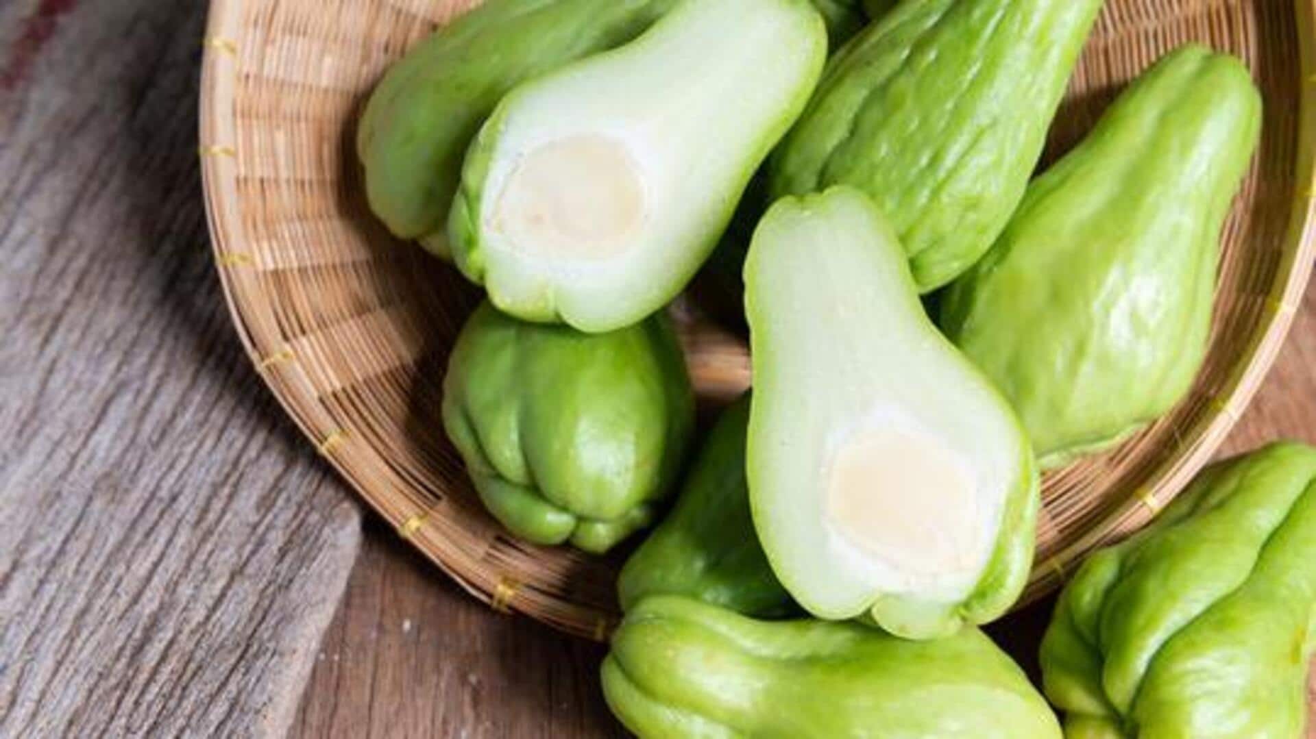 What is chayote?