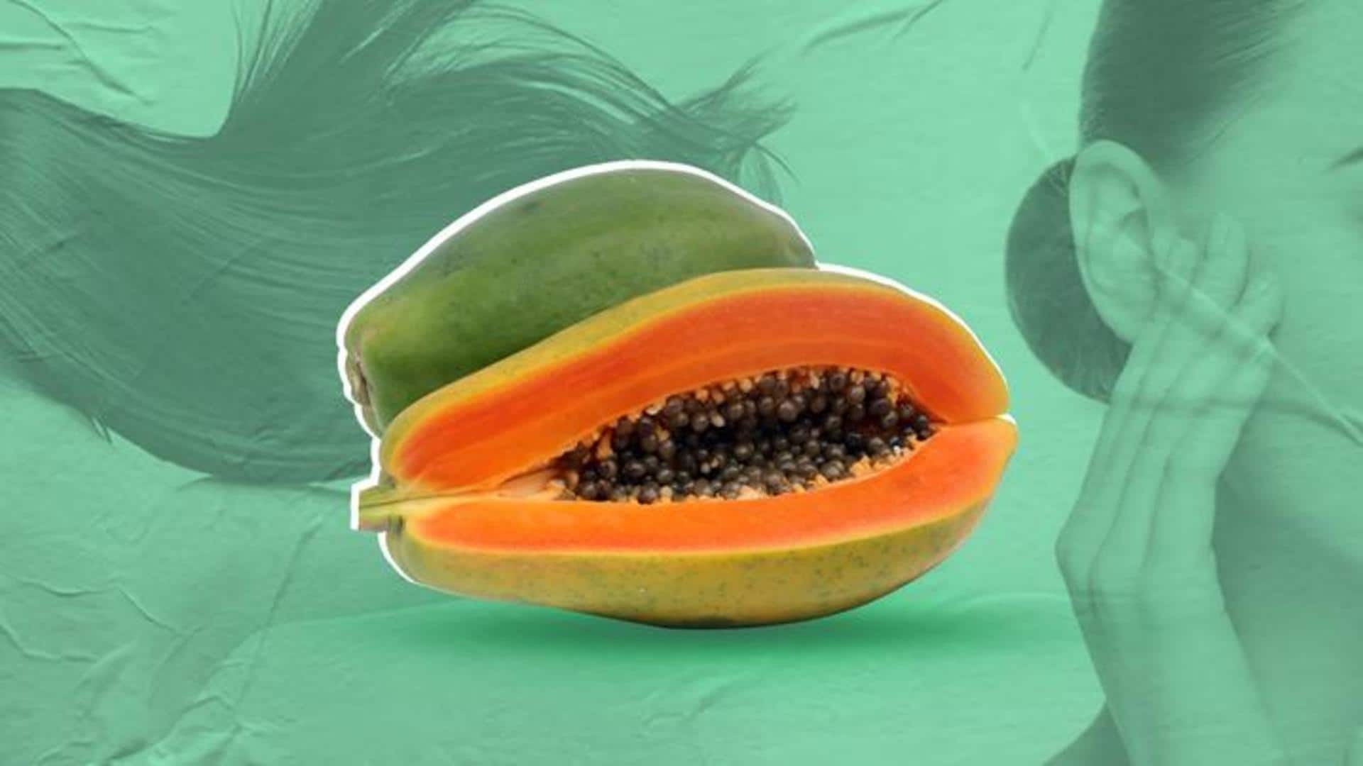 Check out the benefits of papaya for hair and skin