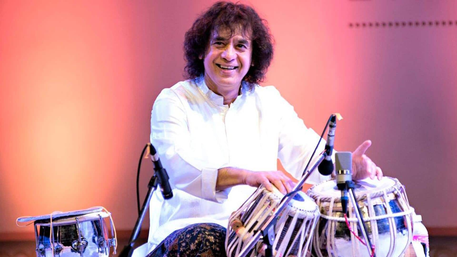 Tabla maestro Zakir Hussain once dreamed of becoming rock-and-roll star