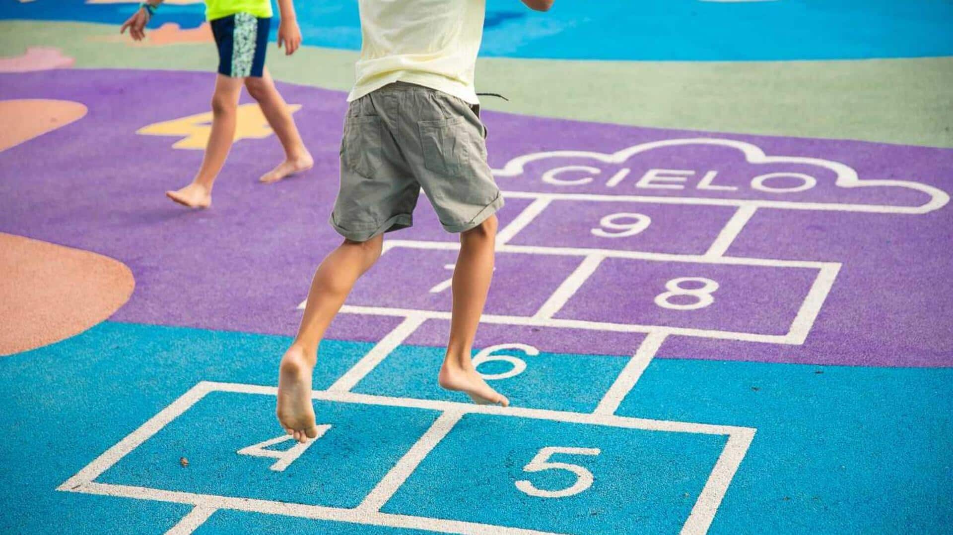 Speed stack cups v/s hopscotch: Which improves hand-eye coordination better?