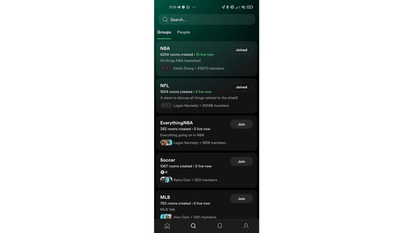 Greenroom allows users to create, join, and record discussion rooms Greenroom allows users to create, join, and record discussion rooms
