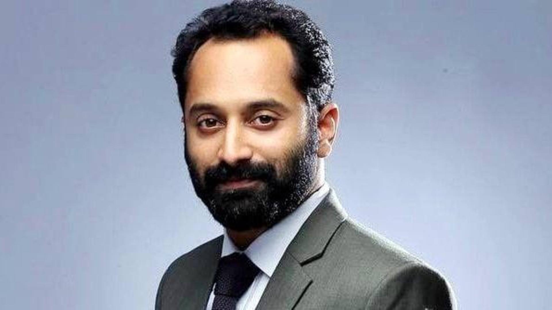 Fahadh Faasil's 'Dhoomam' first look poster out