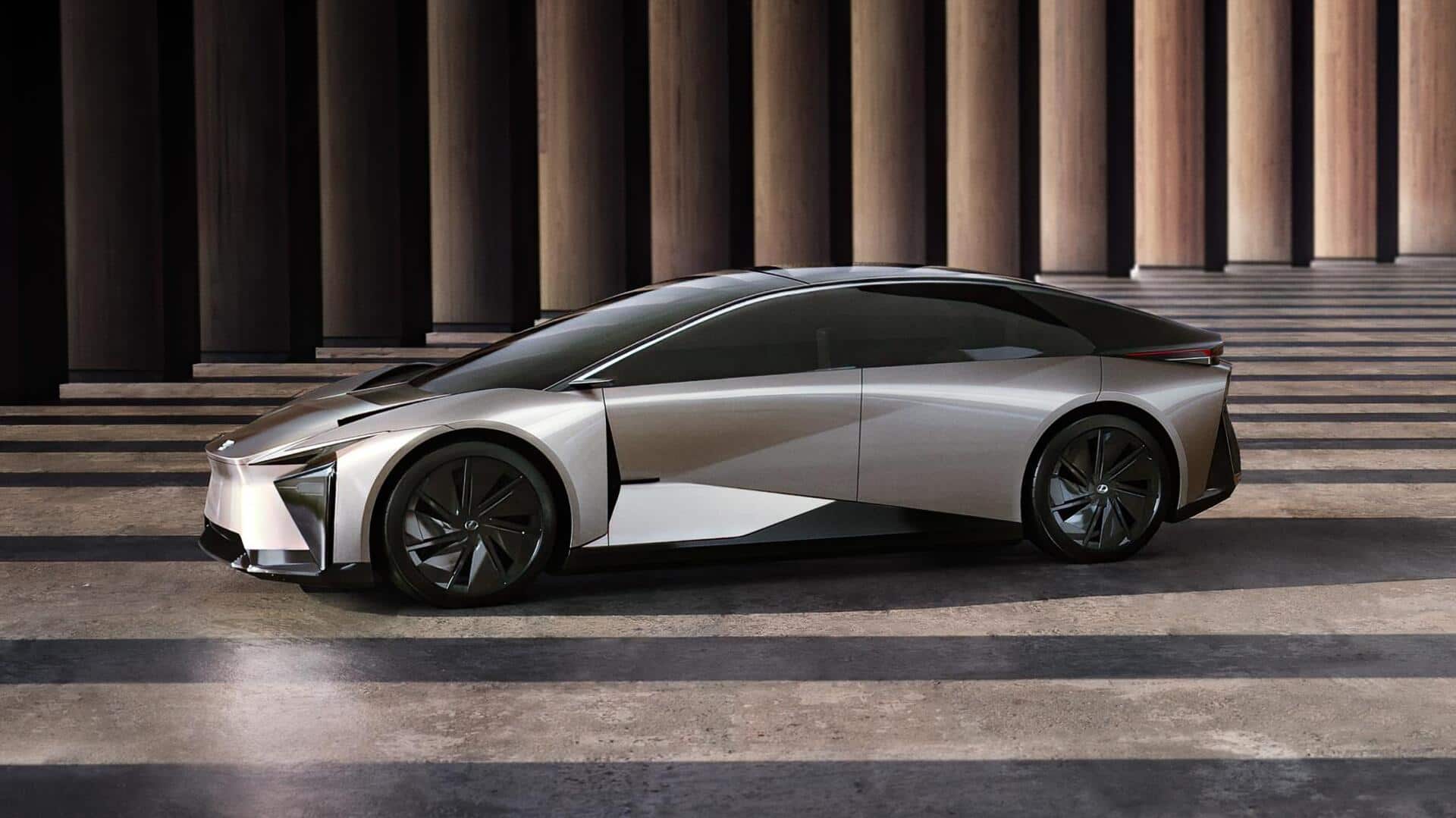 Lexus LF-ZC concept previews the company's upcoming luxury electric coupe