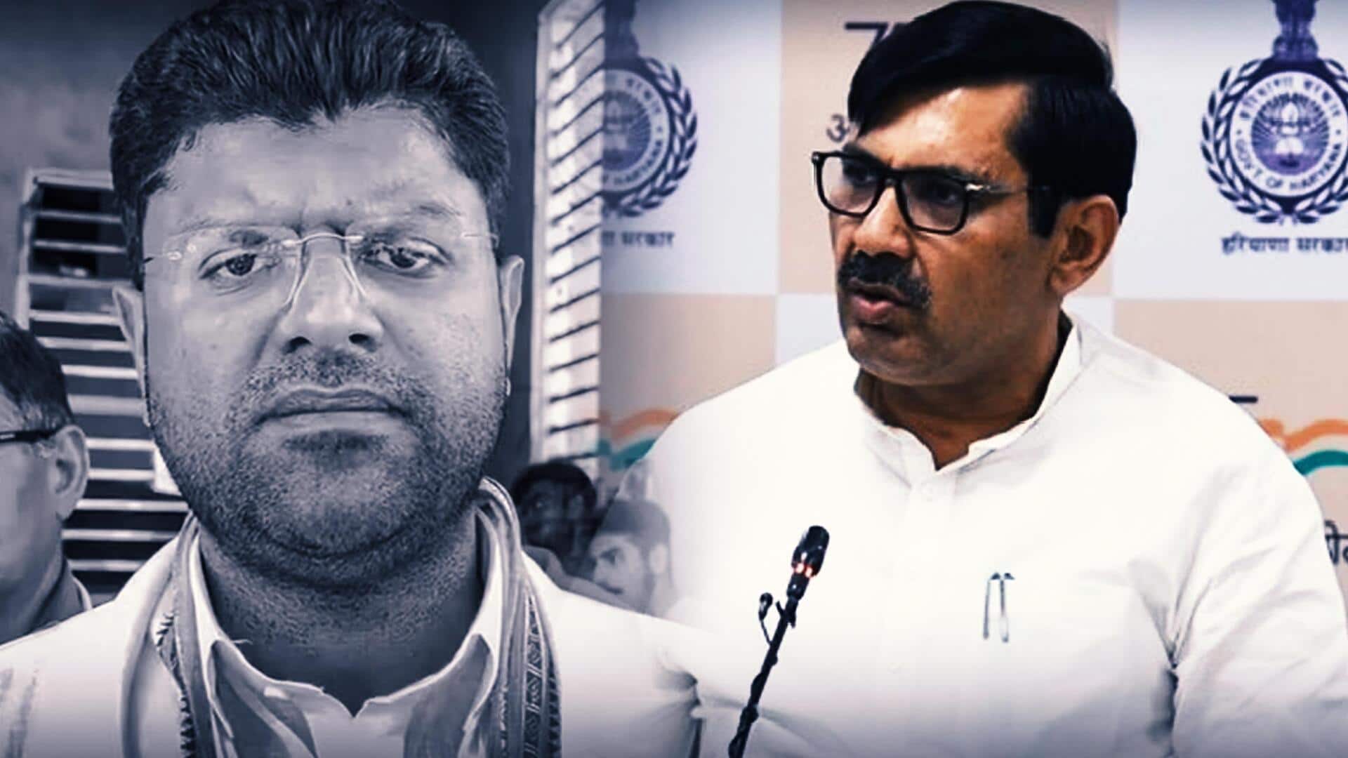 Amid Haryana political crisis, JJP MLA questions Dushyant Chautala's authority