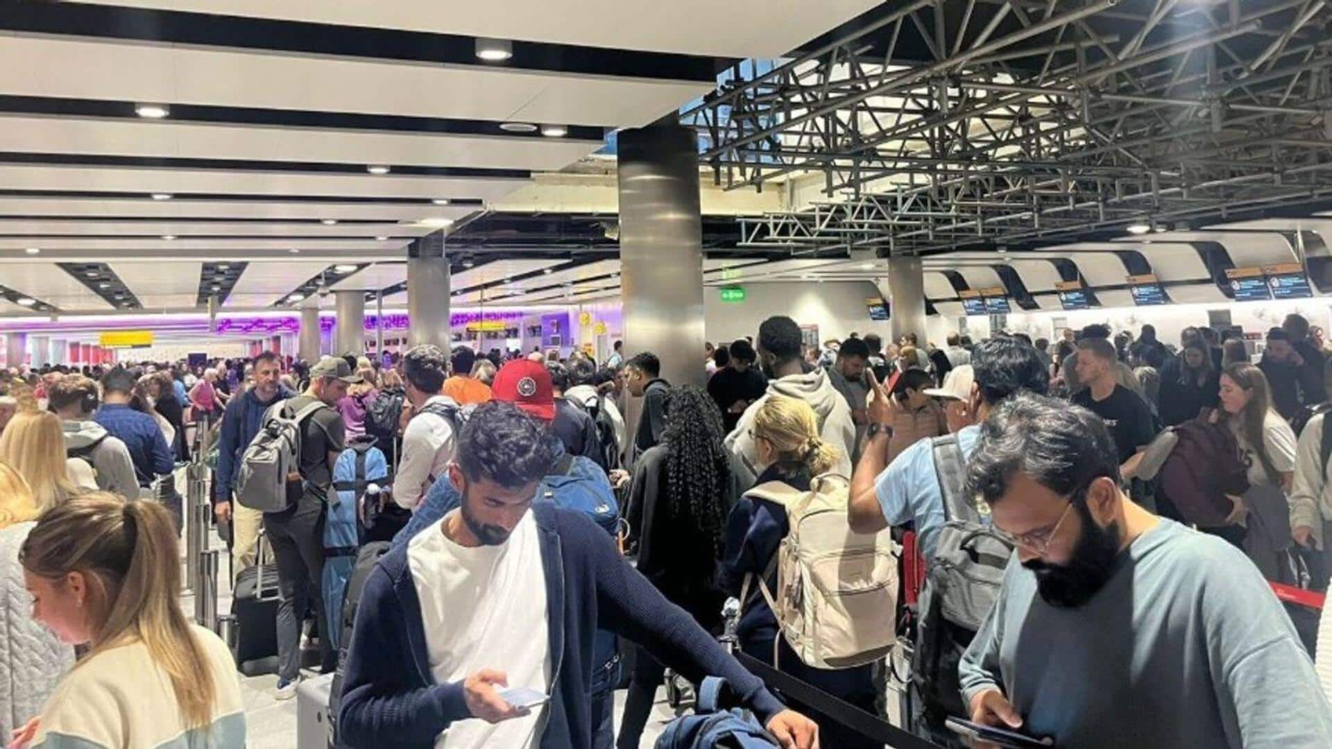 Cyberattack on airport systems causes major disruptions at European airports